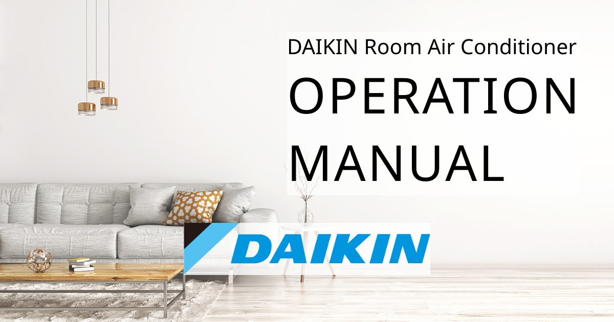 DAIKIN OPERATION MANUAL