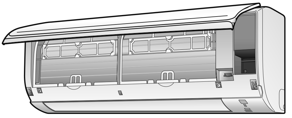 Cleaning of the unit surface
