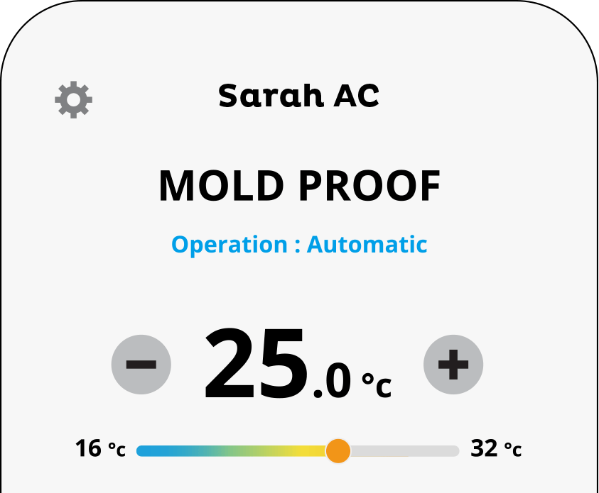 MOLD PROOF operation