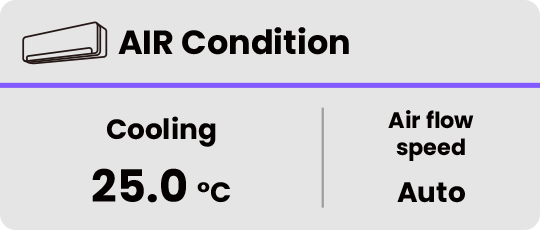 Schedule Timer display